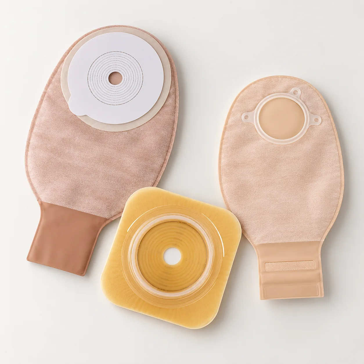 BAO Health 102BNC One-Piece Drainable Colostomy & Ileostomy Pouch – Cut-to-Fit up to 60 mm, Clamp Closure